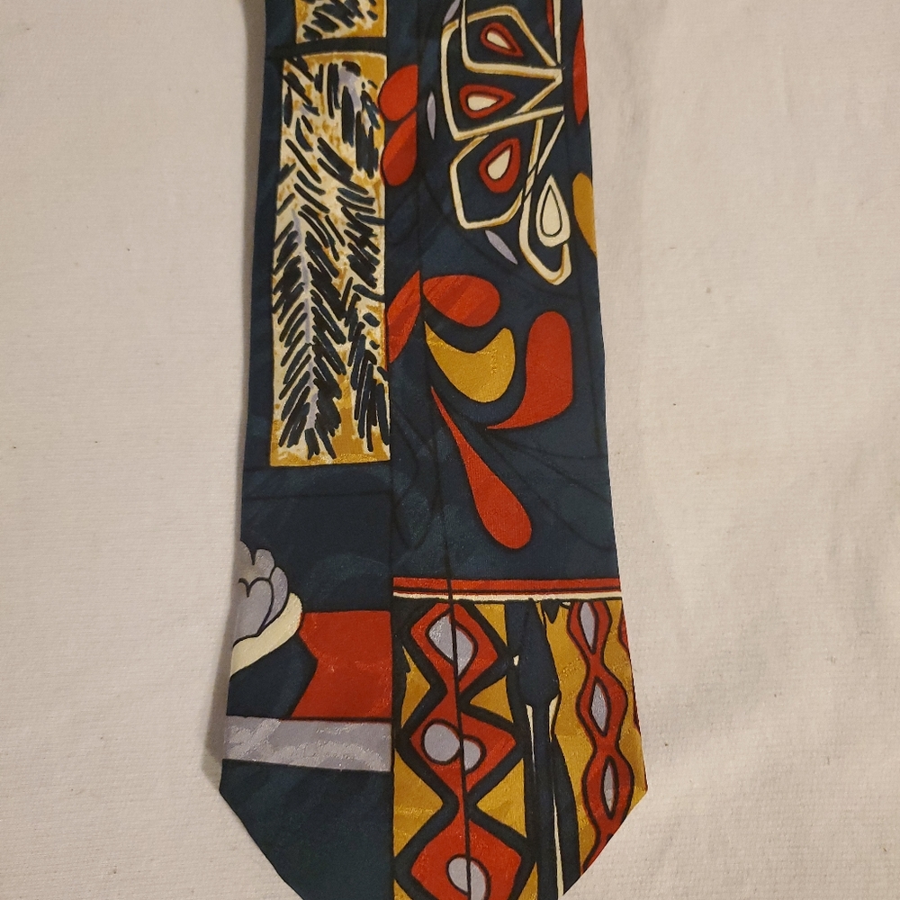 Mens Gallery Graphics Tie  100% Silk Henri Matisse Print. 